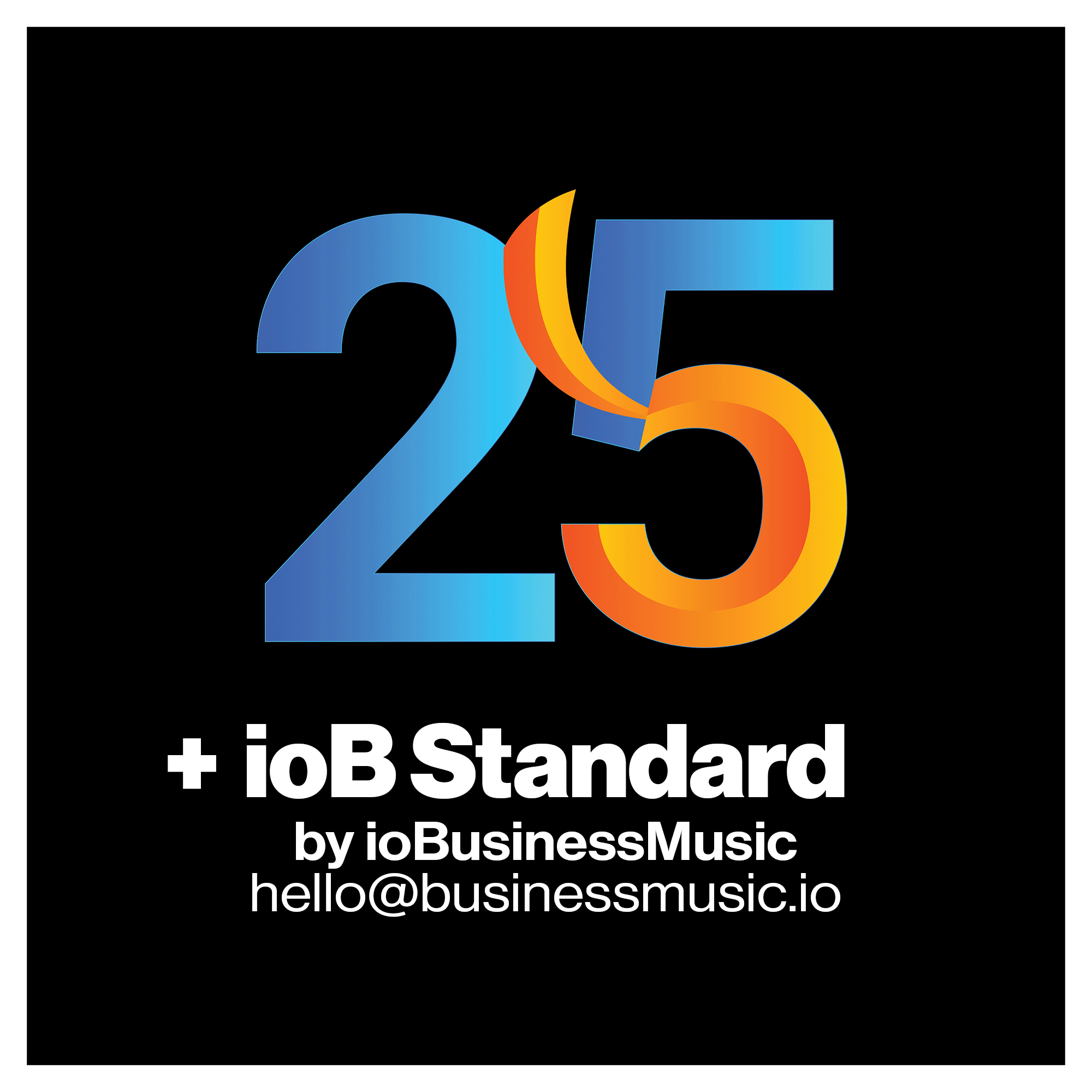 '+25 ioB Standard Radio by io Business Music | Premium Background Music Service & Plans by ioBusinessMusic